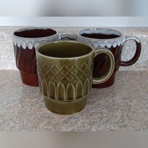 3 Vintage Mugs